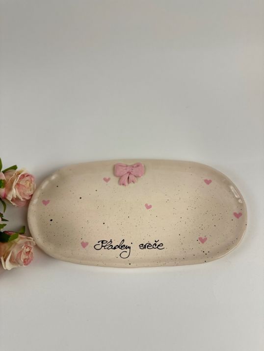 Mini nizek pladenj -Bow