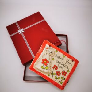 3D Obešanka Dobra vila – Rdeče rožice