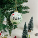 Personaliziran obesek za smreko (S) - Božične pike