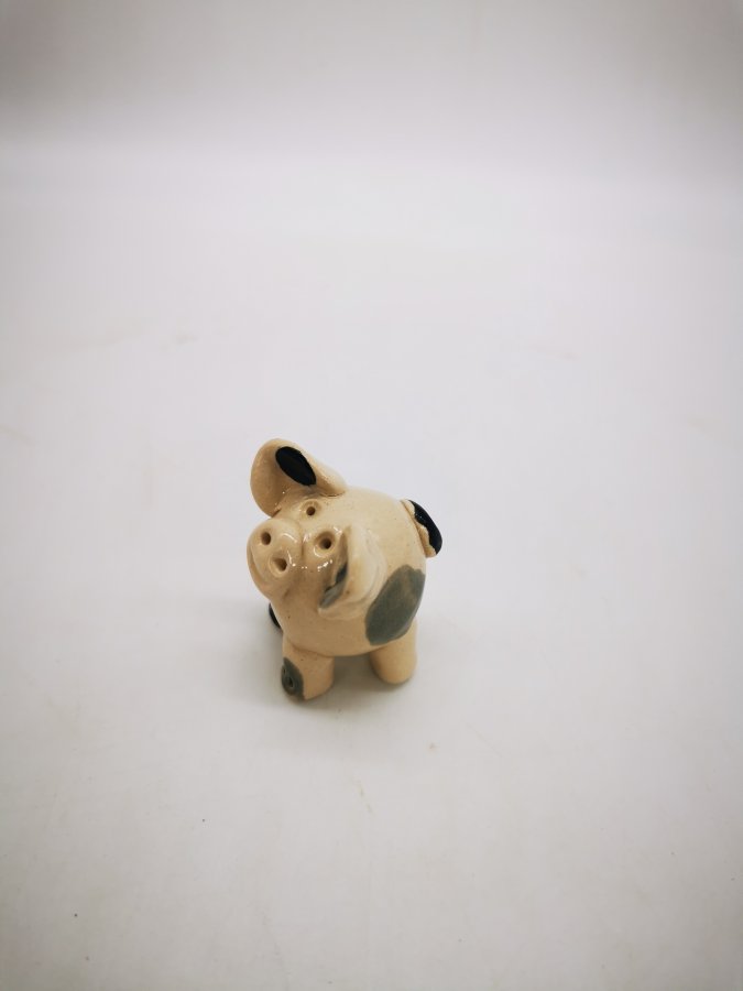 Figura mali Pujsek - Črno-siv