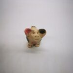 Figura mali Pujsek - Roza-siva