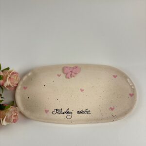 Mini nizek pladenj - Bow