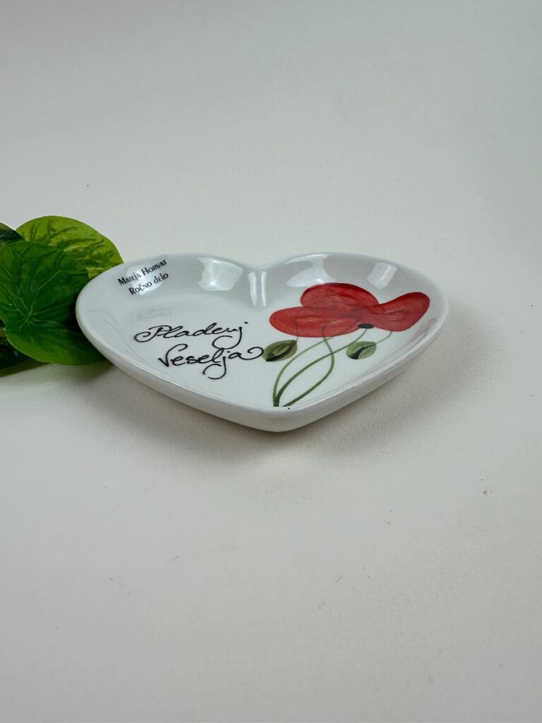 Mini pladenj srček - Mak