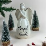 Velik pozlačen angel - Božična