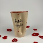 Visok lonček Zmečkanka - Srčki (0.5 L)