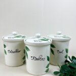 Doza M s keramičnim pokrovom - Tropical