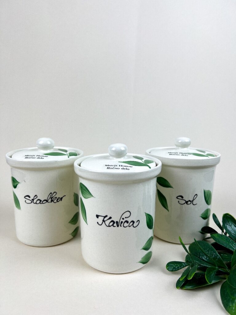 Doza M s keramičnim pokrovom - Tropical