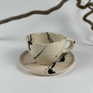 Mala skodelica s podstavkom – Splash (0.2 L)