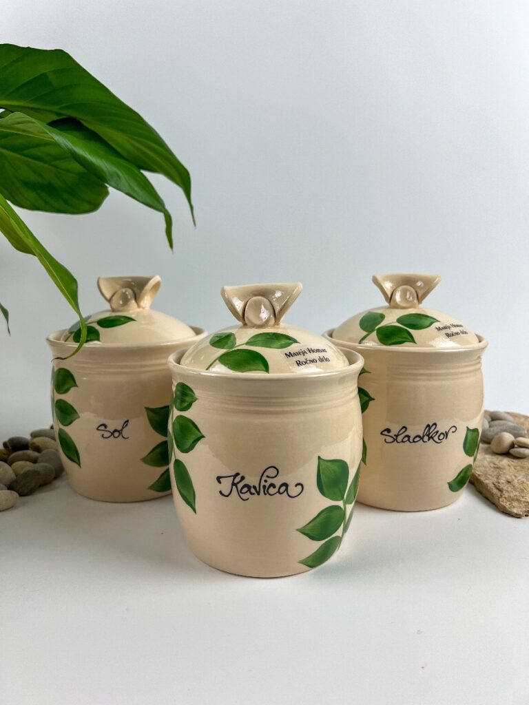 Doza s keramičnim pokrovom - Tropical