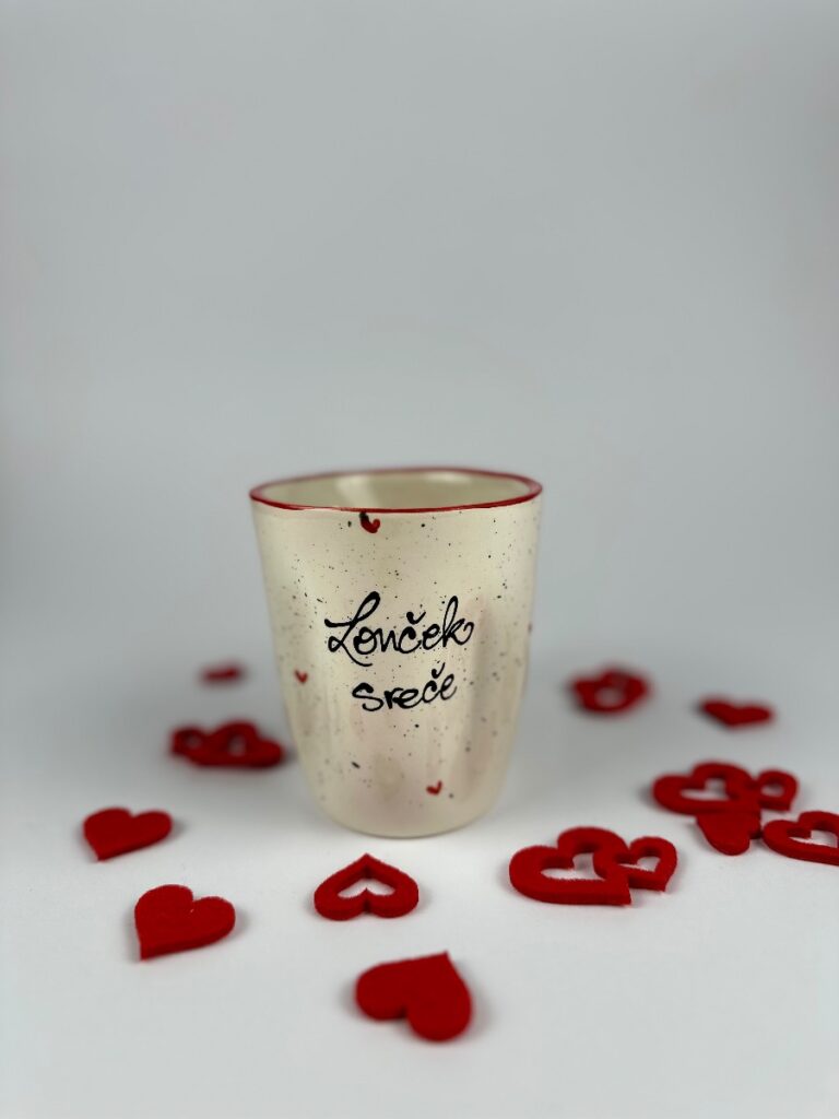 Mali lonček Zmečkanka - Srčki (0.25 L)