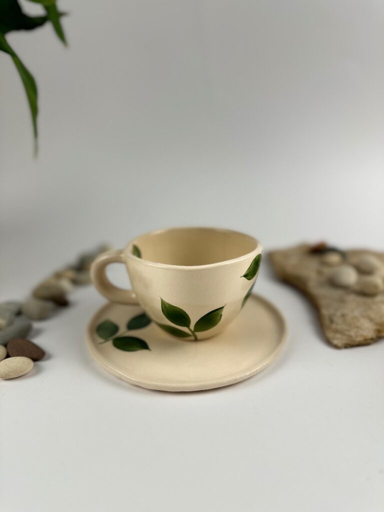 Mala skodelica s podstavkom – Tropical (0.2 L)
