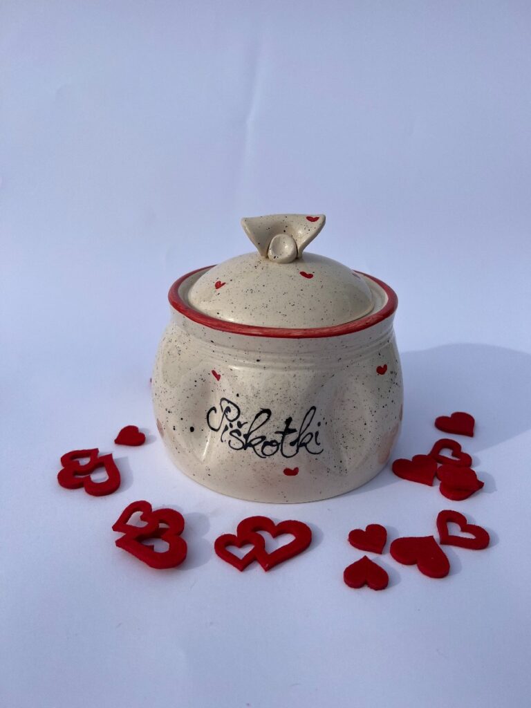 Mini piškotnik Zmečkanka - Srčki