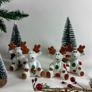 Figura jelenček (sedeč) - Božična