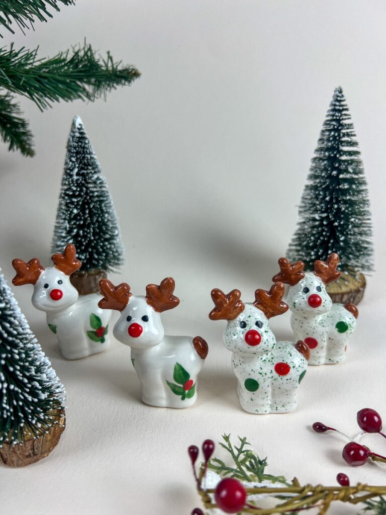 Figura jelenček (stoječ) - Božična