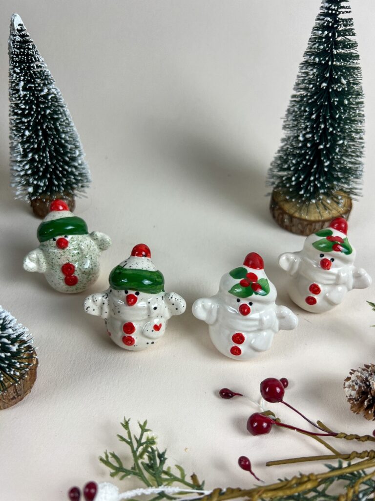 Figura snežak - Božična