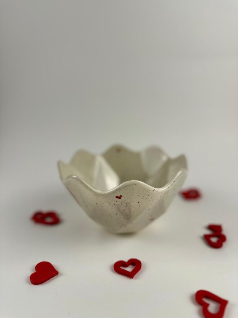 Skledica za kosmiče Lotus - Srčki