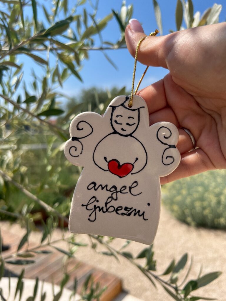 Obesek angel - Srček
