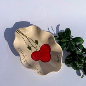 Mini valovit pladenj - Mak