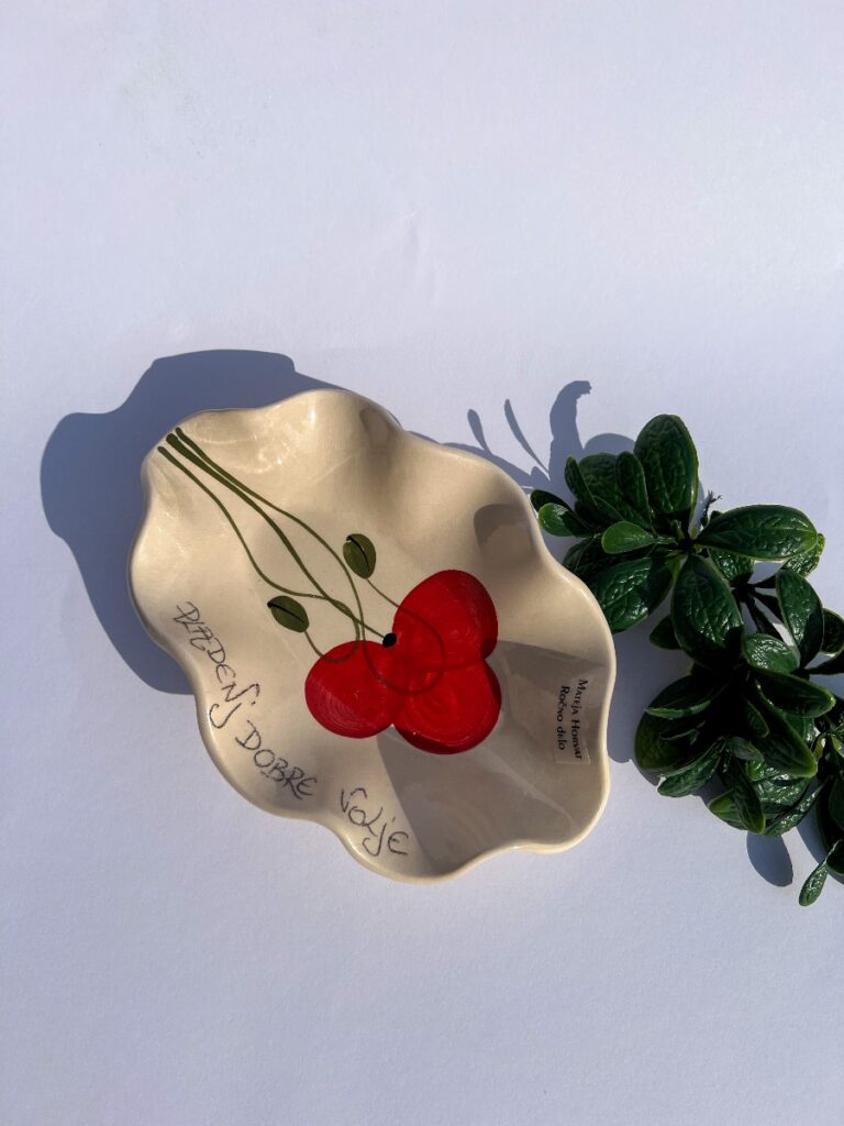 Mini valovit pladenj - Mak