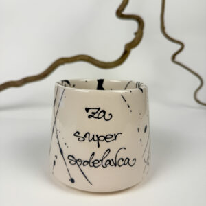 Skodelica Upti s posvetilom za moške - Splash (0.35 L)