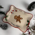 Mali pladenj - Božični Gingerbread