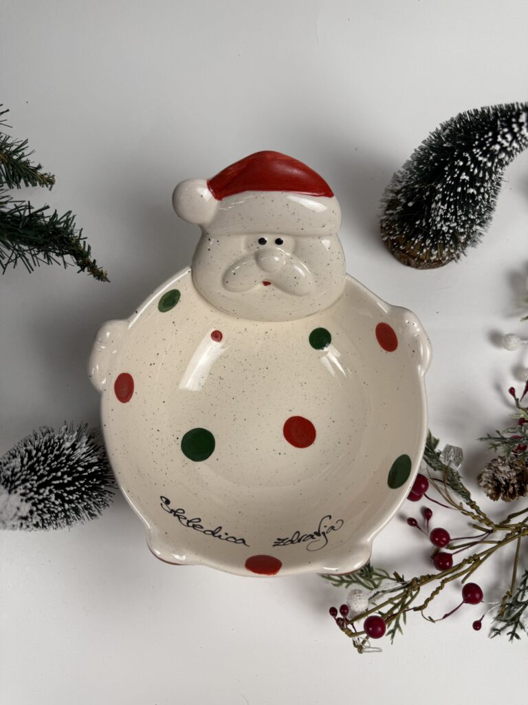 Skledica- Božiček Božične pike