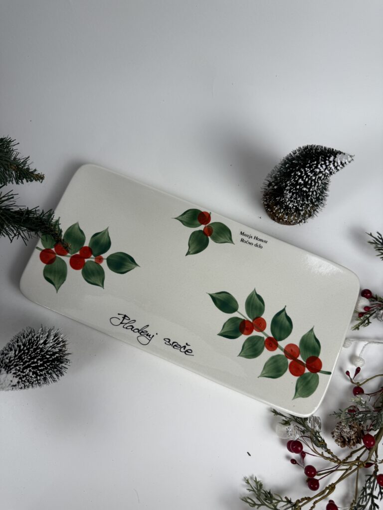 KU pladenj - Božična jagoda