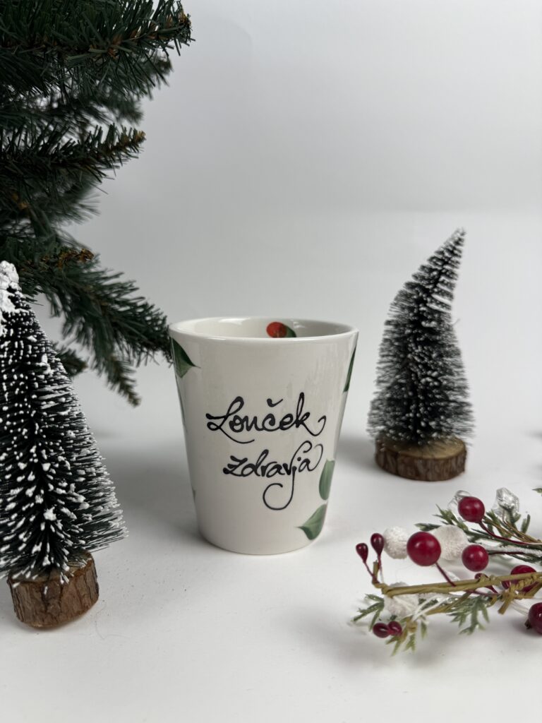 Mali lonček - Božična jagoda (0.25 L)