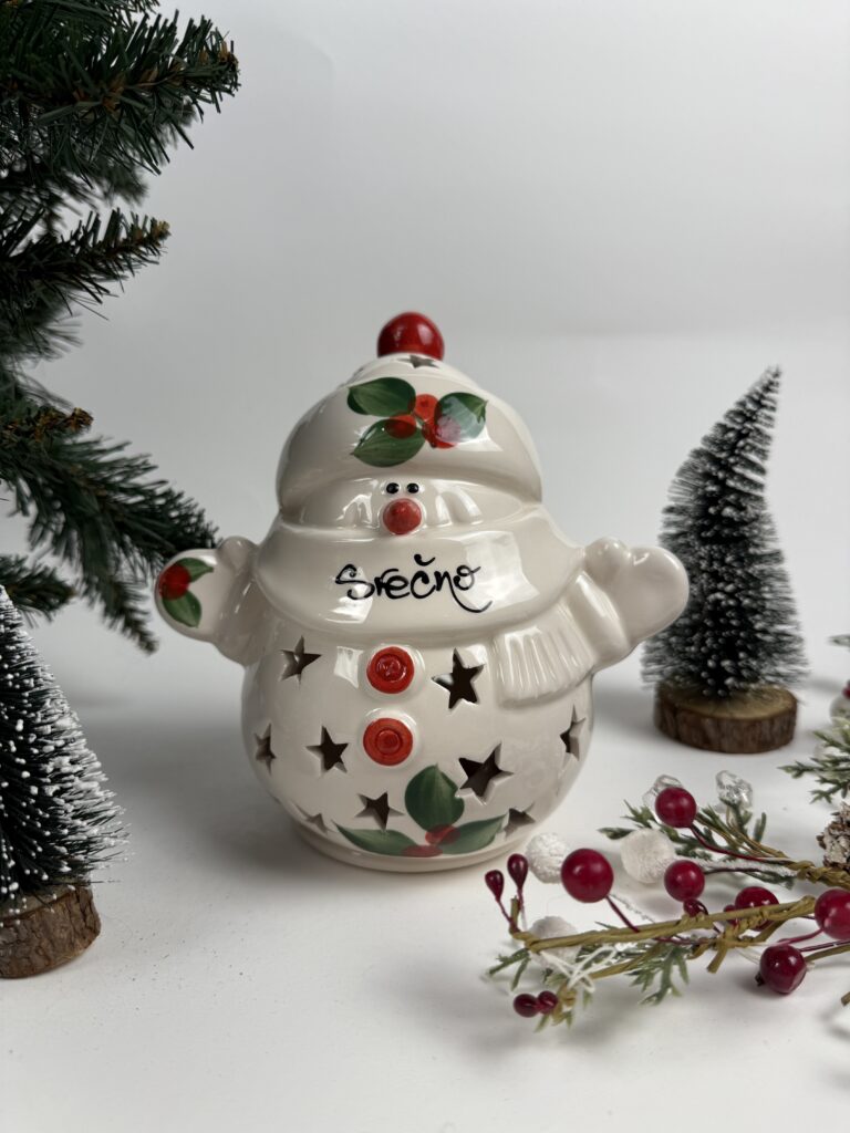 Lanterna snežak - Božična jagoda