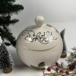 Velik okrogli piškotnik - Božična jagoda