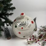 Velik okrogli piškotnik - Božične pike