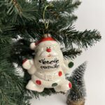 Obesek božiček za smreko - Božične pike