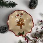 Skledica plesalka - Božični Gingerbread