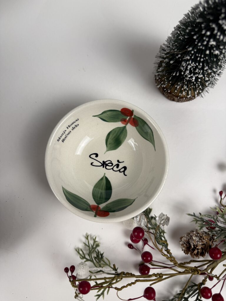 XS skledica - Božična jagoda