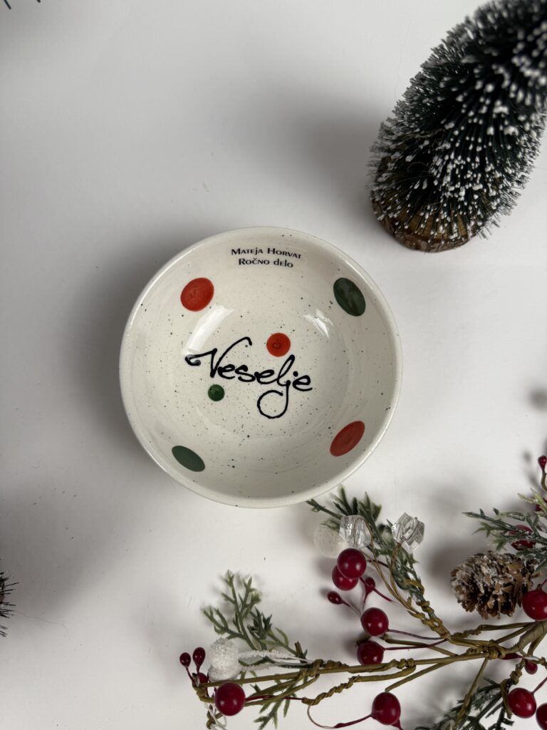 XS skledica - Božične pike