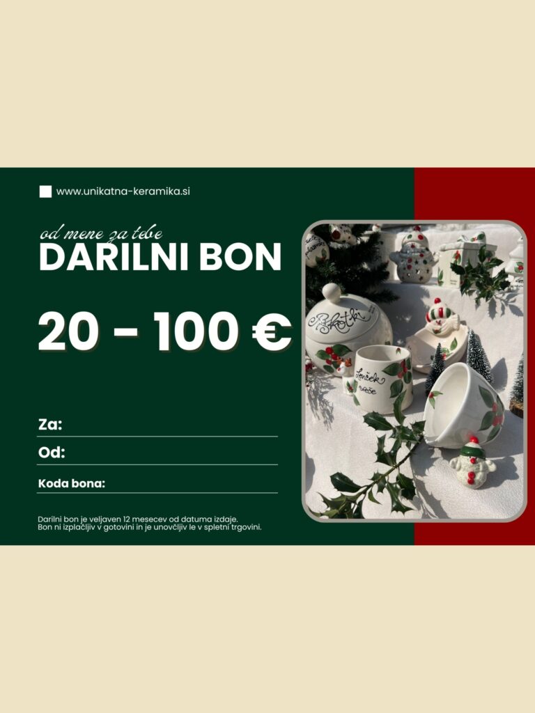 Digitalni darilni bon - Božični