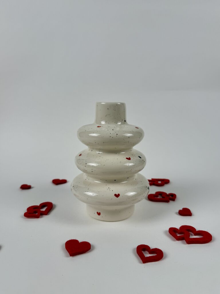 Vaza Bubble - Srčki