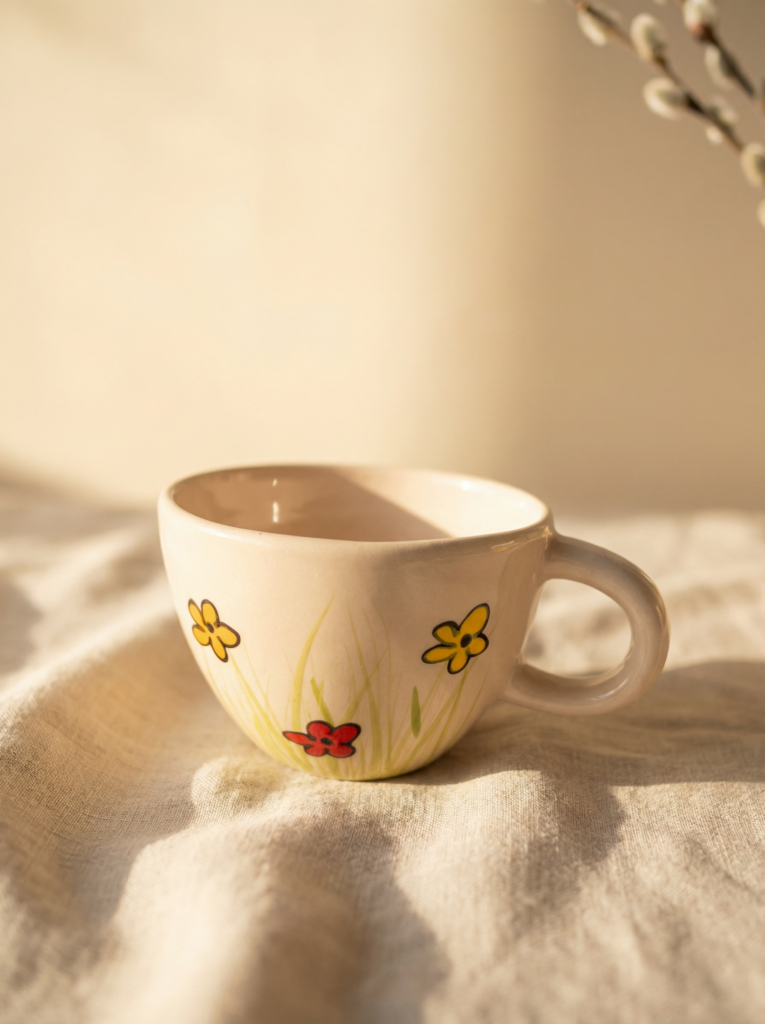 Srednja skodelica – Rožice (0.33 L)