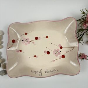 Veliki pladenj Ela - Češnjev cvet